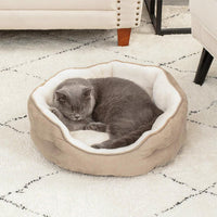 HKM-9698621 Soft Round Pet Bed Mats for Dogs and Cats - Cozy Nesting Blankets in Multiple Sizes