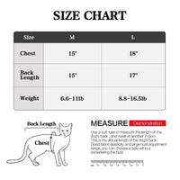 HKM-9698749 Cat Halloween Vampire Costume for Pets - Polyester and Spandex, Two-Legged Design, Sizes M and L