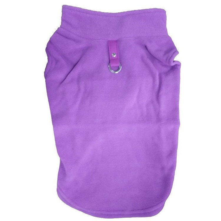 HKM-9700157 Cozy Fleece Jacket for Small Dogs and Puppies in Multiple Colors