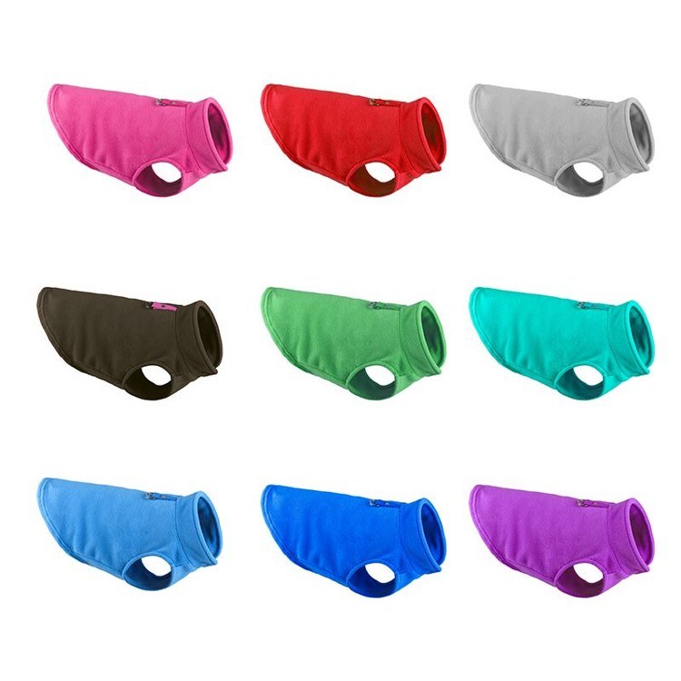 HKM-9700157 Cozy Fleece Jacket for Small Dogs and Puppies in Multiple Colors