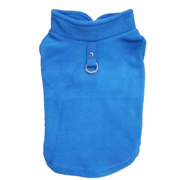 HKM-9700157 Cozy Fleece Jacket for Small Dogs and Puppies in Multiple Colors