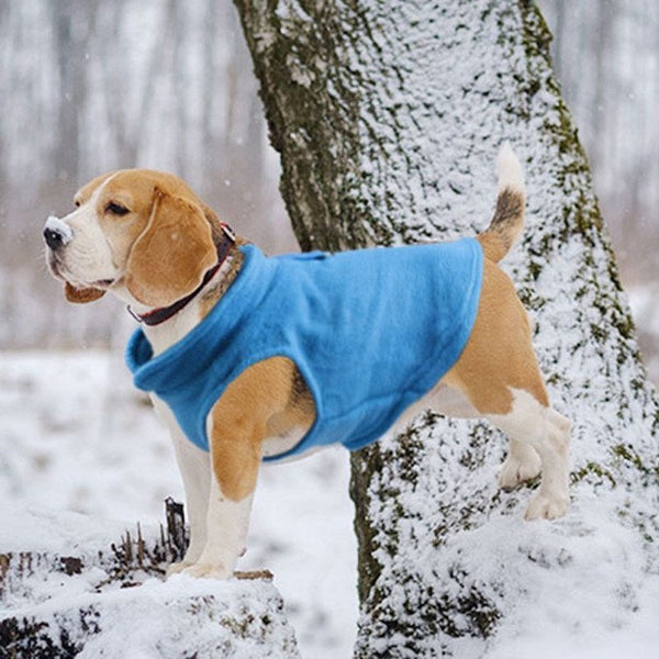 HKM-9700157 Cozy Fleece Jacket for Small Dogs and Puppies in Multiple Colors