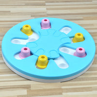 HKM-9700541 Anti-Choke Pet Food Bowl - Durable ABS Material, 28 cm Diameter, Available in Blue, Pink, Grey