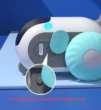 HKM-9701181 Interactive Remote Control Cat Car Toy - Automatic Self-Moving, USB Charging with Obstacle Avoidance