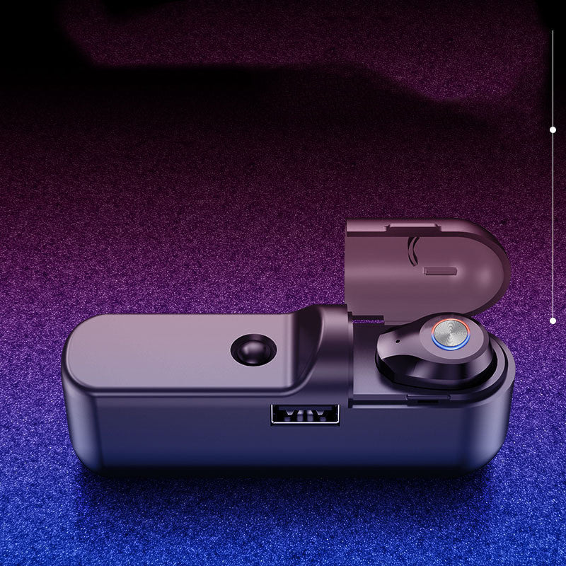 HKM-970515 Mini Wireless Bluetooth 5.0 In-Ear Headset with Call Function and Stereo Sound