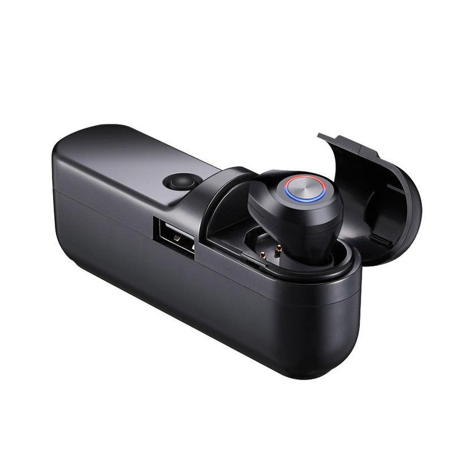 HKM-970515 Mini Wireless Bluetooth 5.0 In-Ear Headset with Call Function and Stereo Sound