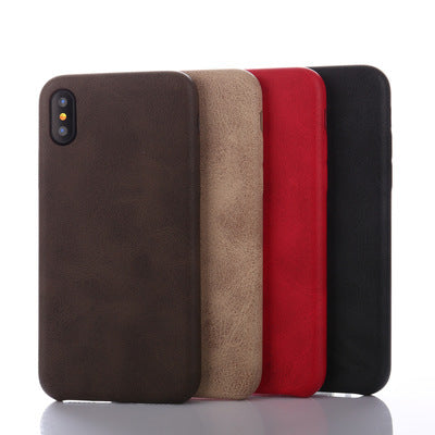 HKM-970579 Creative Retro Line Mobile Phone Case for iPhone X, iPhone 7 Plus - Compatible Protection Shell