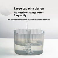 HKM-9706173 Automatic Pet Water Dispenser with Intelligent Filtration System for Dogs and Cats