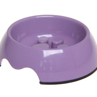 HKM-9706301 Pet Slow Feeder Bowl in Melamine - Available in Various Colors and Sizes (S, M, L)