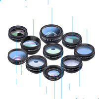 HKM-970643 Universal 10-in-1 Polarization Cell Phone Lens Set for Enhanced Photography