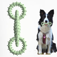 HKM-9707581 TPR Chew Toy Ring for Dogs and Puppies - Safe and Eco-Friendly Teething Stick