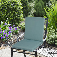 HKM-970835 Waterproof Outdoor Seat Cushions for Chaise Lounge Replacement, Square Pillow in Woven 100% Polyester