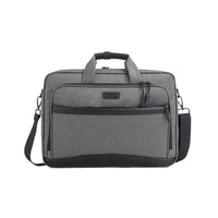 HKM-971027 15.6 Inch Simple Laptop Bag for Men - Stylish Attache Case and Backpack Combo Model 21SG-9557D