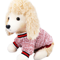 HKM-9710653 Lambswool Two-Leg Pet Clothing for Dogs and Cats - Autumn and Winter Wear in Various Colors and Sizes