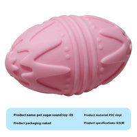 HKM-9710909 Durable Vinyl Simulation Bite-Resistant Ball for Pets - Various Colors Available