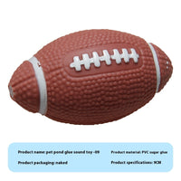 HKM-9710909 Durable Vinyl Simulation Bite-Resistant Ball for Pets - Various Colors Available