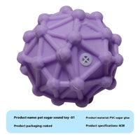 HKM-9710909 Durable Vinyl Simulation Bite-Resistant Ball for Pets - Various Colors Available