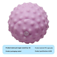 HKM-9710909 Durable Vinyl Simulation Bite-Resistant Ball for Pets - Various Colors Available