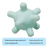 HKM-9710909 Durable Vinyl Simulation Bite-Resistant Ball for Pets - Various Colors Available