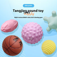 HKM-9710909 Durable Vinyl Simulation Bite-Resistant Ball for Pets - Various Colors Available