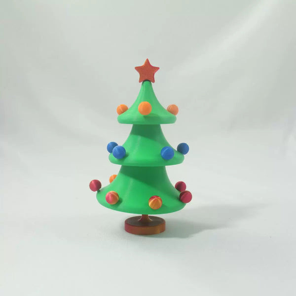 HKM-971091 Dancing Christmas Tree Decompression Toy for 3D Printing - Fun Holiday Gift