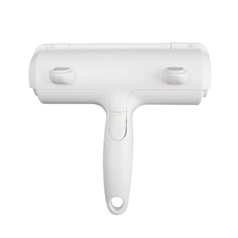 HKM-9711677 Pet Roller Cleaning Brush - White, Essential Tool for Effortless Pet Hair Removal