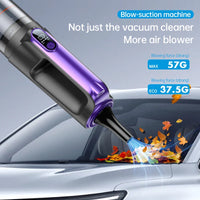 HKM-971219 Portable High-Power Car Vacuum Cleaner with Brushless Motor and Digital Display