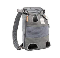 HKM-9712317 Pet Carrier Backpack for Small Dogs and Cats - Breathable, Airline Approved, Stylish Striped Design