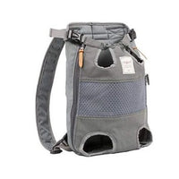HKM-9712317 Pet Carrier Backpack for Small Dogs and Cats - Breathable, Airline Approved, Stylish Striped Design