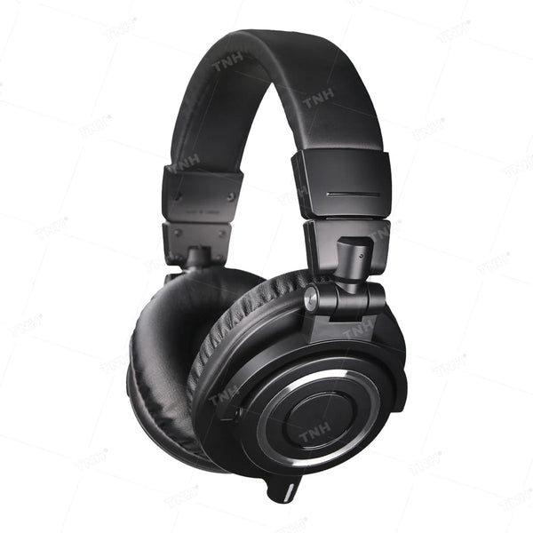 HKM-971475 Professional Wired Monitor Headphones for Studio Recording, Broadcasting and Podcasting