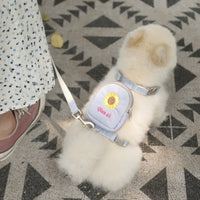 HKM-9715133 Dog Traction Rope with Chest Harness for Comfortable Walking