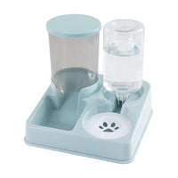 HKM-9716029 Automatic Pet Feeder and Water Dispenser with Double Bowls for Cats and Dogs
