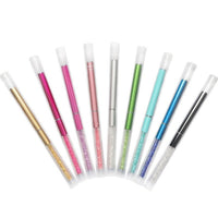 HKM-971859 Eyelash Brush Comb with Long Handle in Various Colors