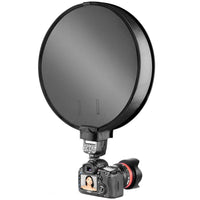 HKM-971859 On-Camera Flash Ring Soft Diffuser with Reflective Material, 30cm/40cm Size, 6x10cm Opening