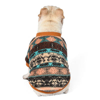 HKM-9719997 Warm Fluffy Jacket for Pets - Polar Fleece in Blue, Orange, Brown, Pink, Sizes S-XXL