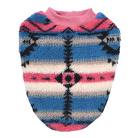 HKM-9719997 Warm Fluffy Jacket for Pets - Polar Fleece in Blue, Orange, Brown, Pink, Sizes S-XXL