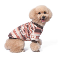 HKM-9719997 Warm Fluffy Jacket for Pets - Polar Fleece in Blue, Orange, Brown, Pink, Sizes S-XXL