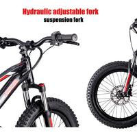 HKM-972051 16 Inch Electric Balance Bike for Kids 5-12 Years, 800W, 3 Speed, 20" Wheels, Aluminum Frame, 36V Battery, Up to 30 km/h