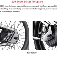 HKM-972051 16 Inch Electric Balance Bike for Kids 5-12 Years, 800W, 3 Speed, 20" Wheels, Aluminum Frame, 36V Battery, Up to 30 km/h