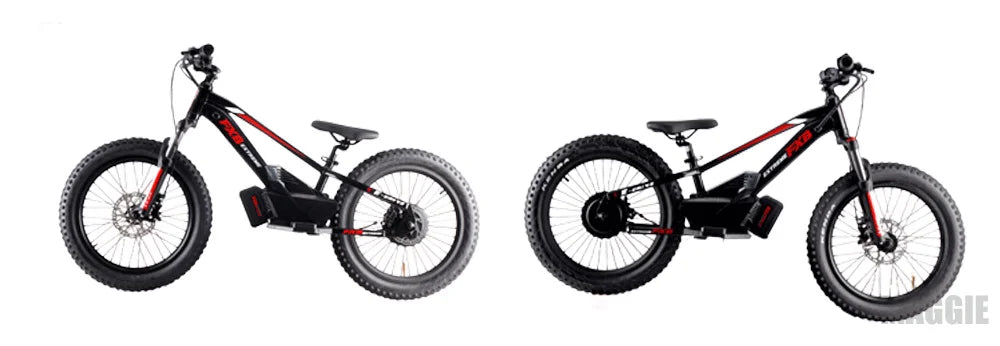 HKM-972051 16 Inch Electric Balance Bike for Kids 5-12 Years, 800W, 3 Speed, 20" Wheels, Aluminum Frame, 36V Battery, Up to 30 km/h