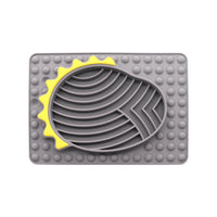 HKM-9721789 Stable Slow Feeder Licking Mat for Dogs and Cats - Smooth Texture, Reduces Eating Speed