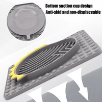 HKM-9721789 Stable Slow Feeder Licking Mat for Dogs and Cats - Smooth Texture, Reduces Eating Speed