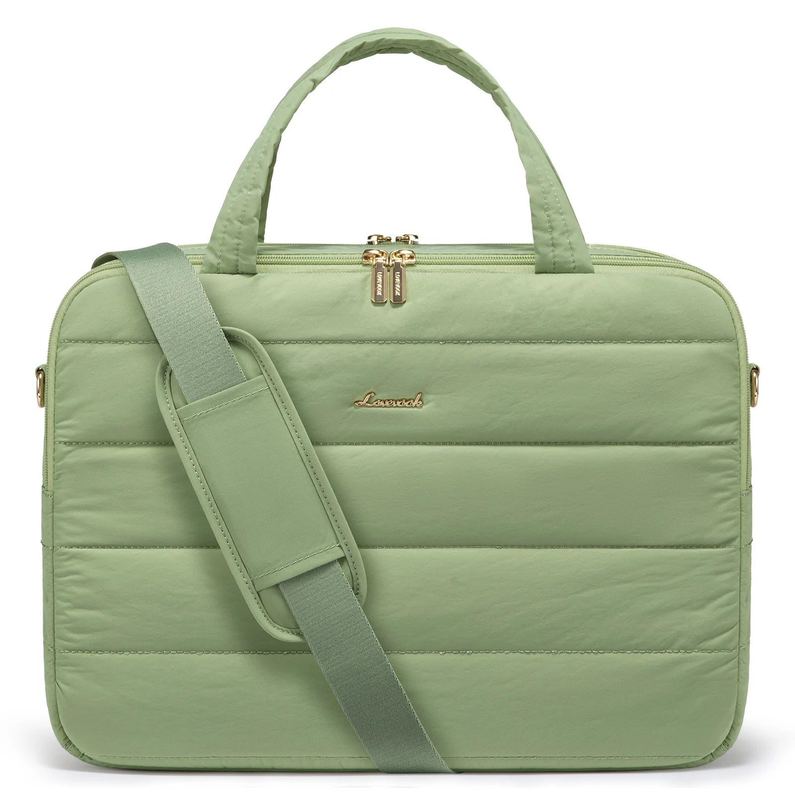HKM-972179 Lightweight Work Messenger Bag for Women - Large Travel Computer Briefcase for 15.6in Laptops