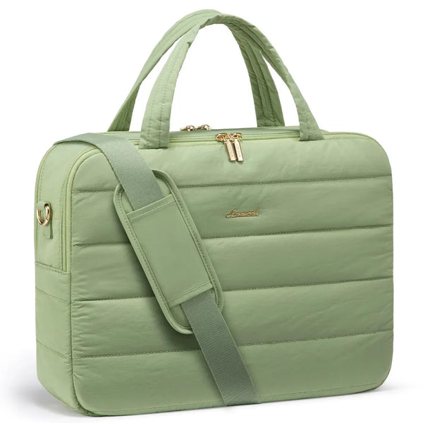 HKM-972179 Lightweight Work Messenger Bag for Women - Large Travel Computer Briefcase for 15.6in Laptops
