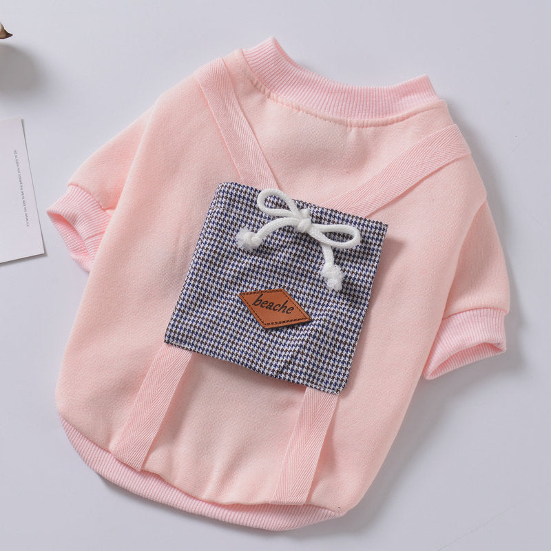 HKM-9723837 Cozy Cotton Padded Sweater Coat for Dogs