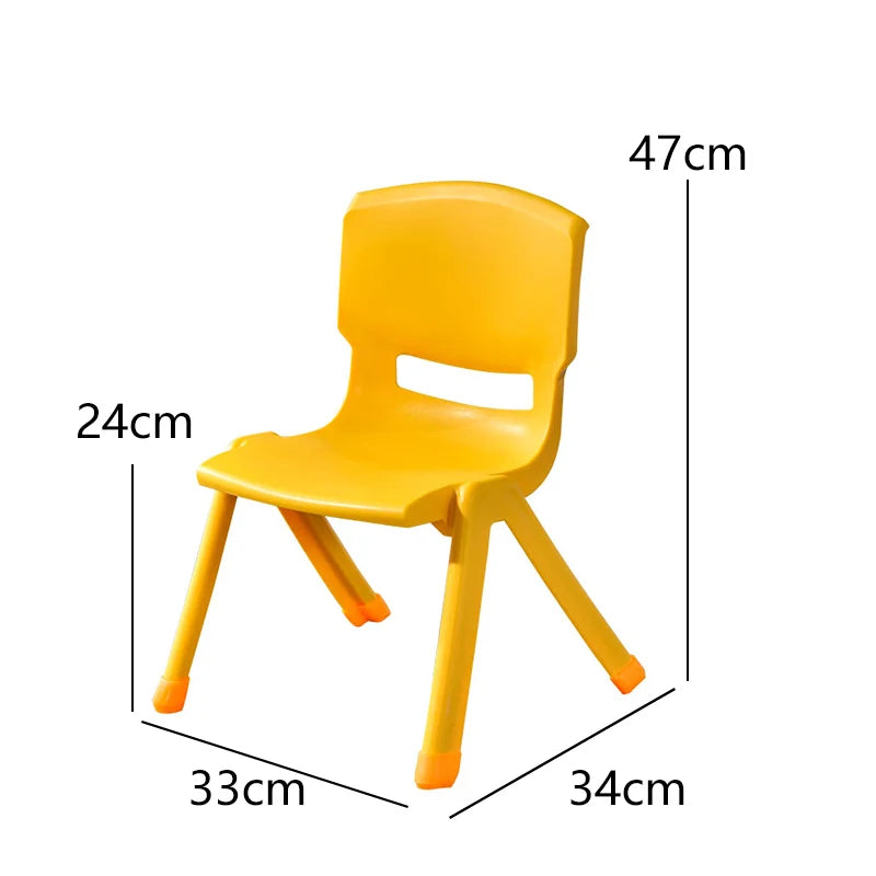 HKM-972499 Durable Plastic Stacking Chair for Children - Ideal for Schools, Daycares and Nurseries