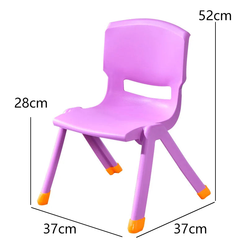 HKM-972499 Durable Plastic Stacking Chair for Children - Ideal for Schools, Daycares and Nurseries