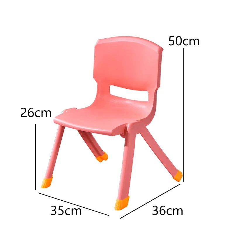 HKM-972499 Durable Plastic Stacking Chair for Children - Ideal for Schools, Daycares and Nurseries