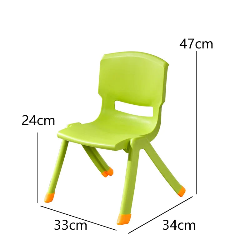 HKM-972499 Durable Plastic Stacking Chair for Children - Ideal for Schools, Daycares and Nurseries