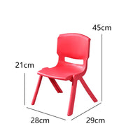 HKM-972499 Durable Plastic Stacking Chair for Children - Ideal for Schools, Daycares and Nurseries